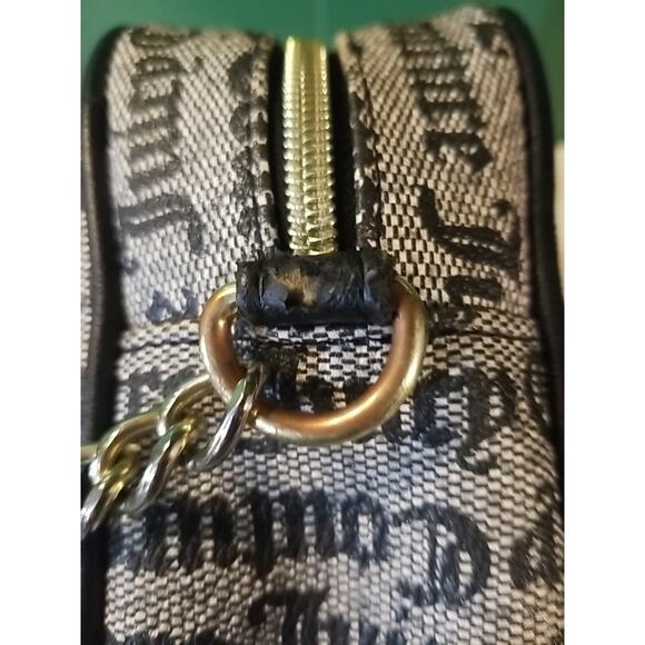 Juicy Couture Bestseller Chain Up Camera Crossbody - Black/Grey Bag - Picture 5 of 6